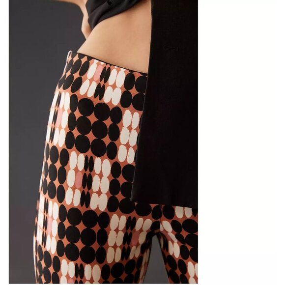 Anthropologie Maeve Size XL The Margot Kick Flare Cropped Pants - Picture 2 of 11